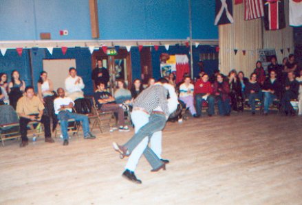 Mexican dance called Quebradita meaning 'little break'!